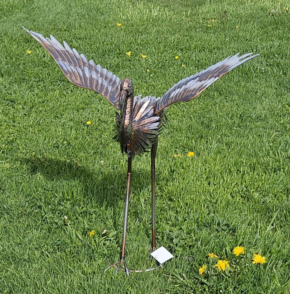 Plameniak kovový 69cm