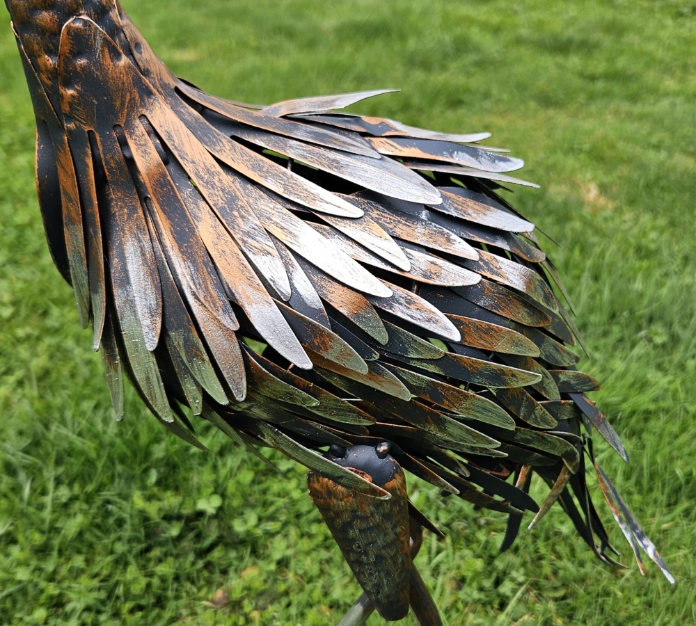Volavka kovová 70cm